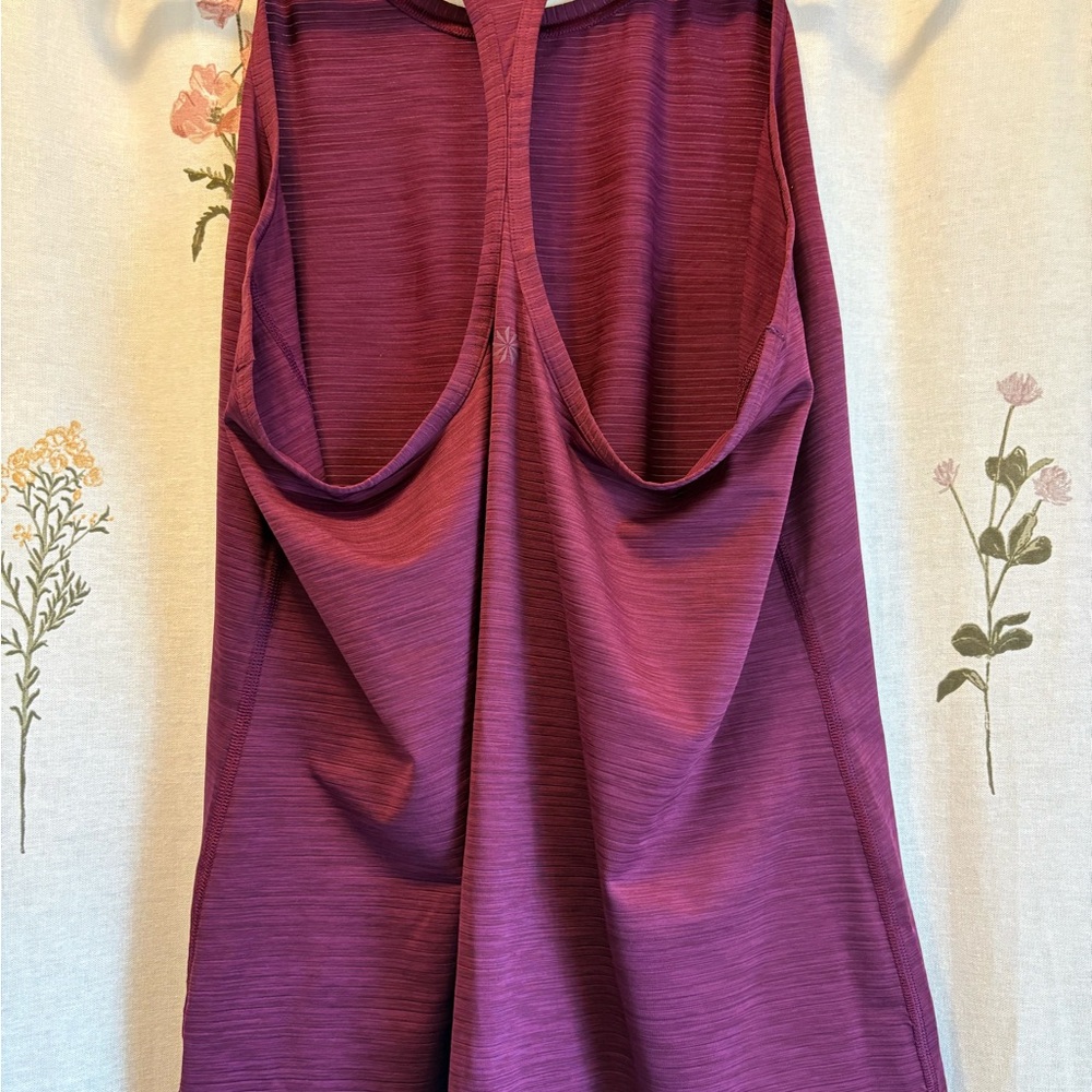 Athleta Berry Sleeveless Top - Picture 3 of 5